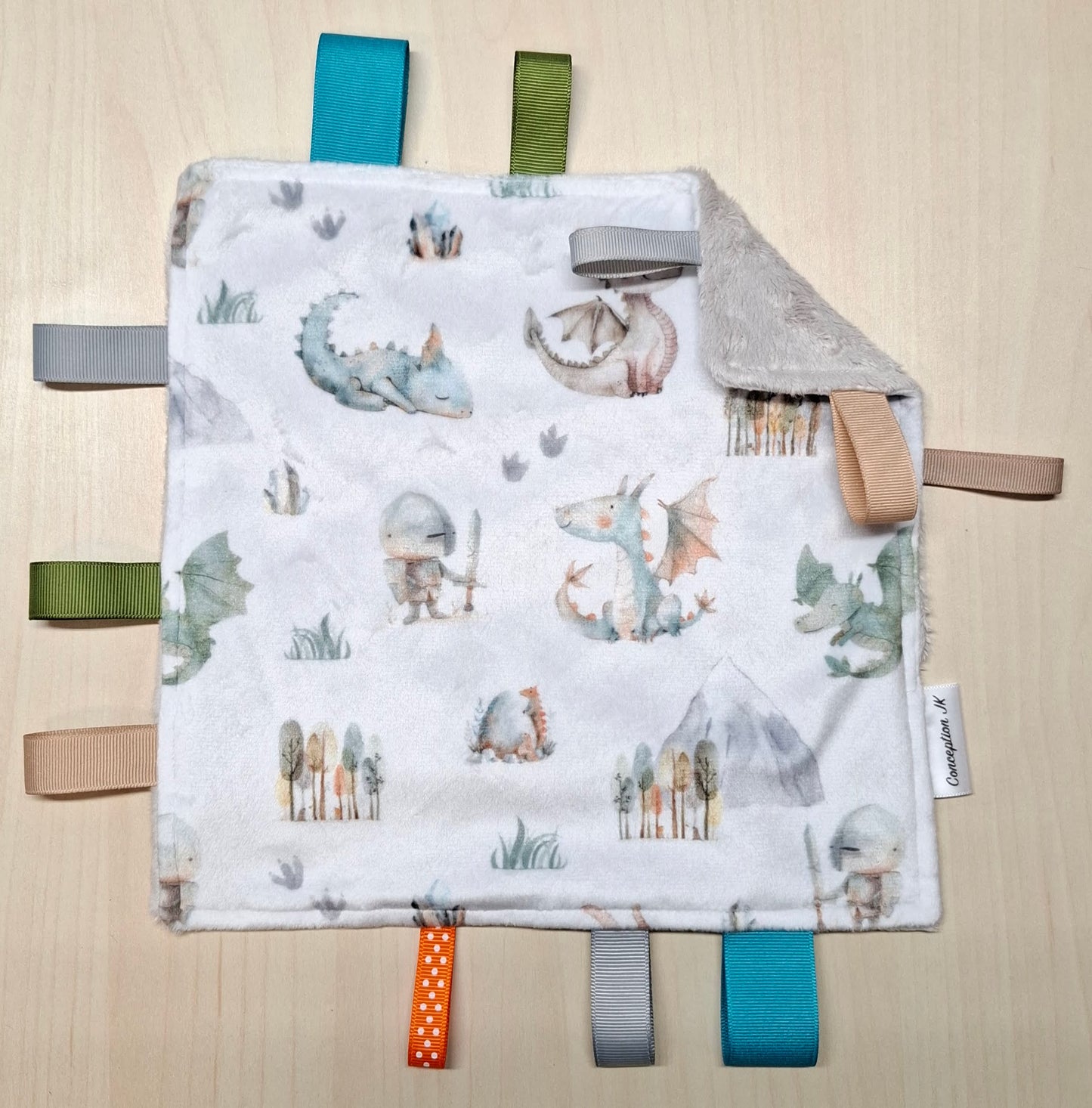 Craquante Courageux chevaliers et dragons