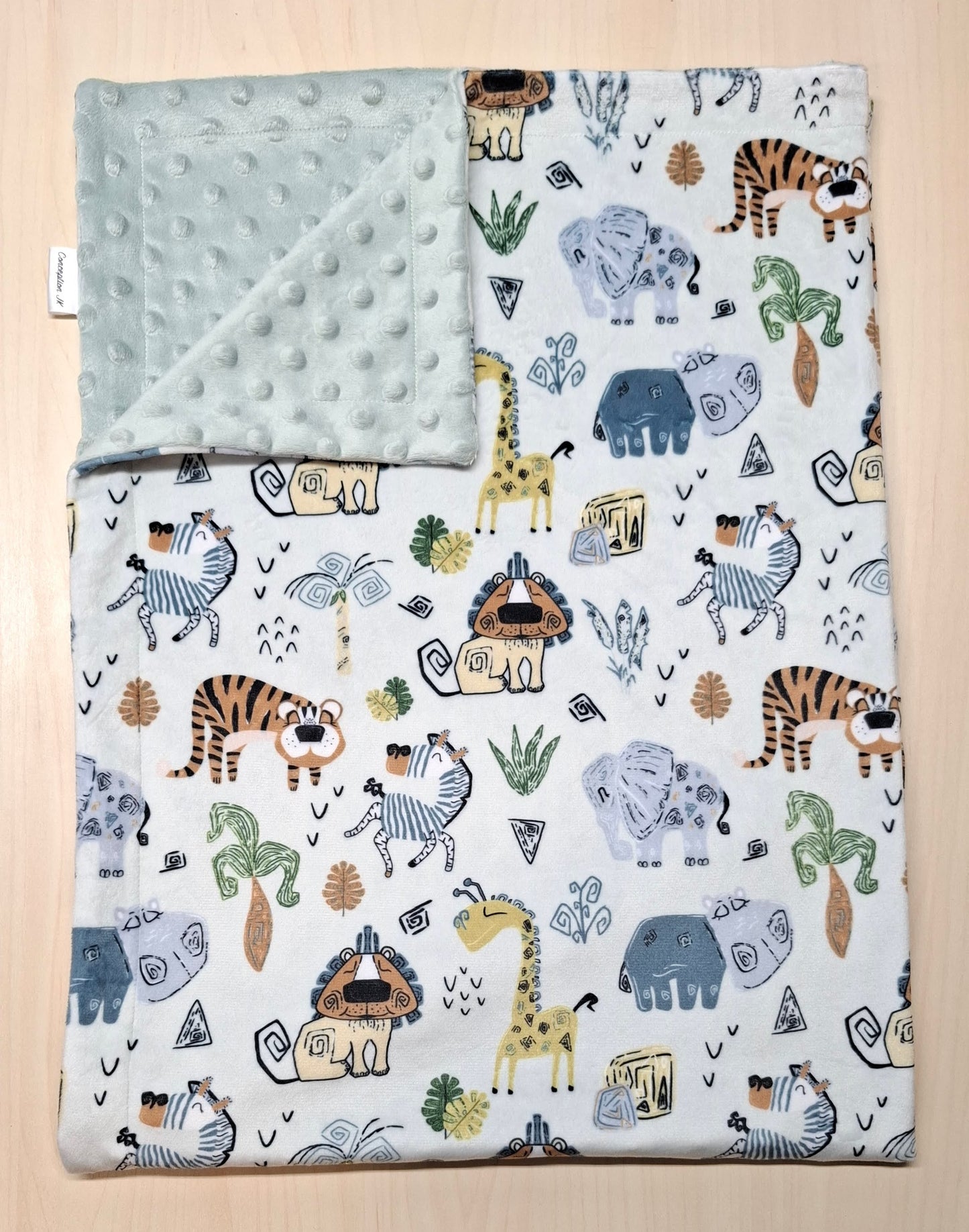 Couverture Animaux de la savane