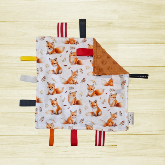 Craquante Renards aquarelle