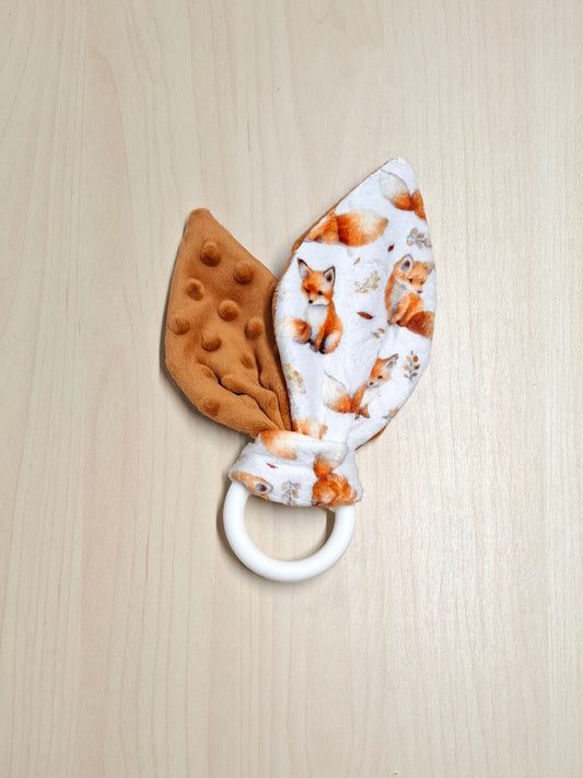 Oreille de lapin Renards aquarelle