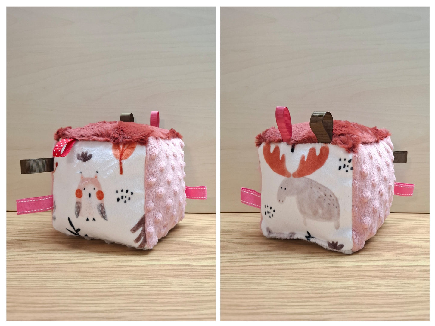 Cube Hiboux dans la forêt