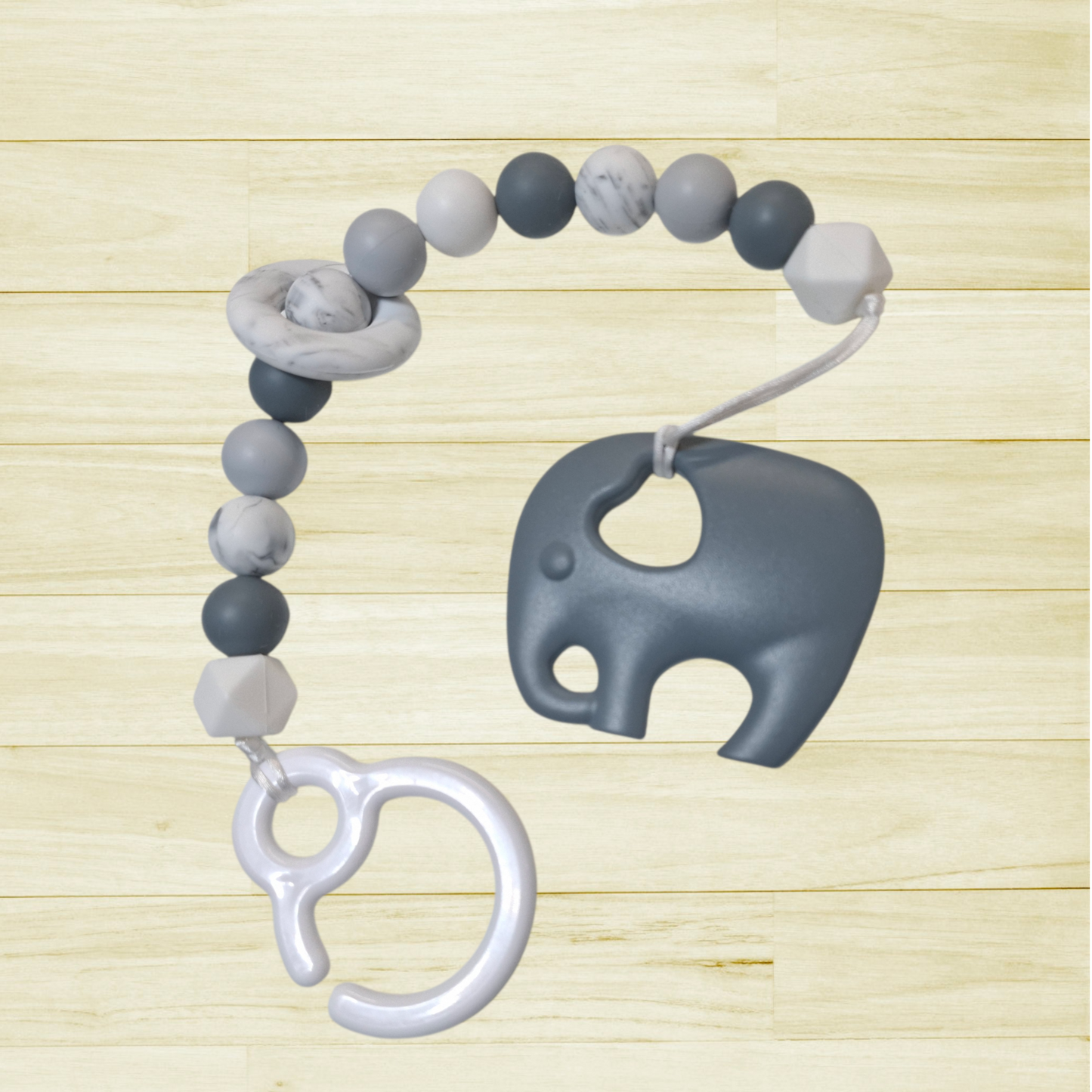 Jouet de poussette Éléphant cœur