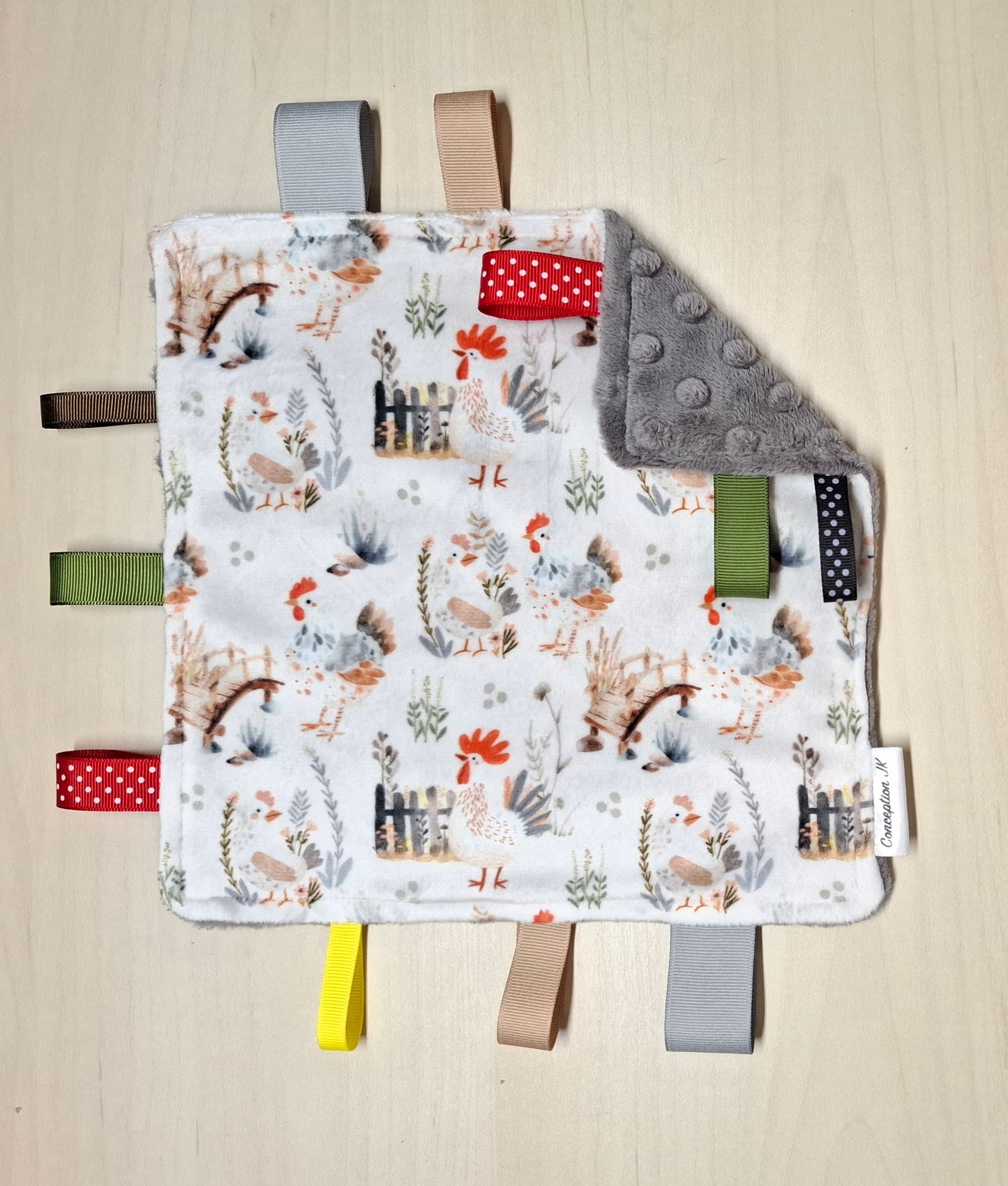 Craquante Les poules de ferme