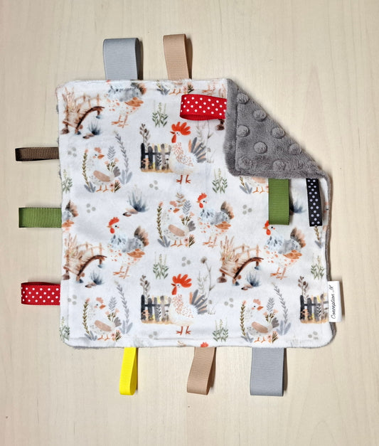 Craquante Les poules de ferme