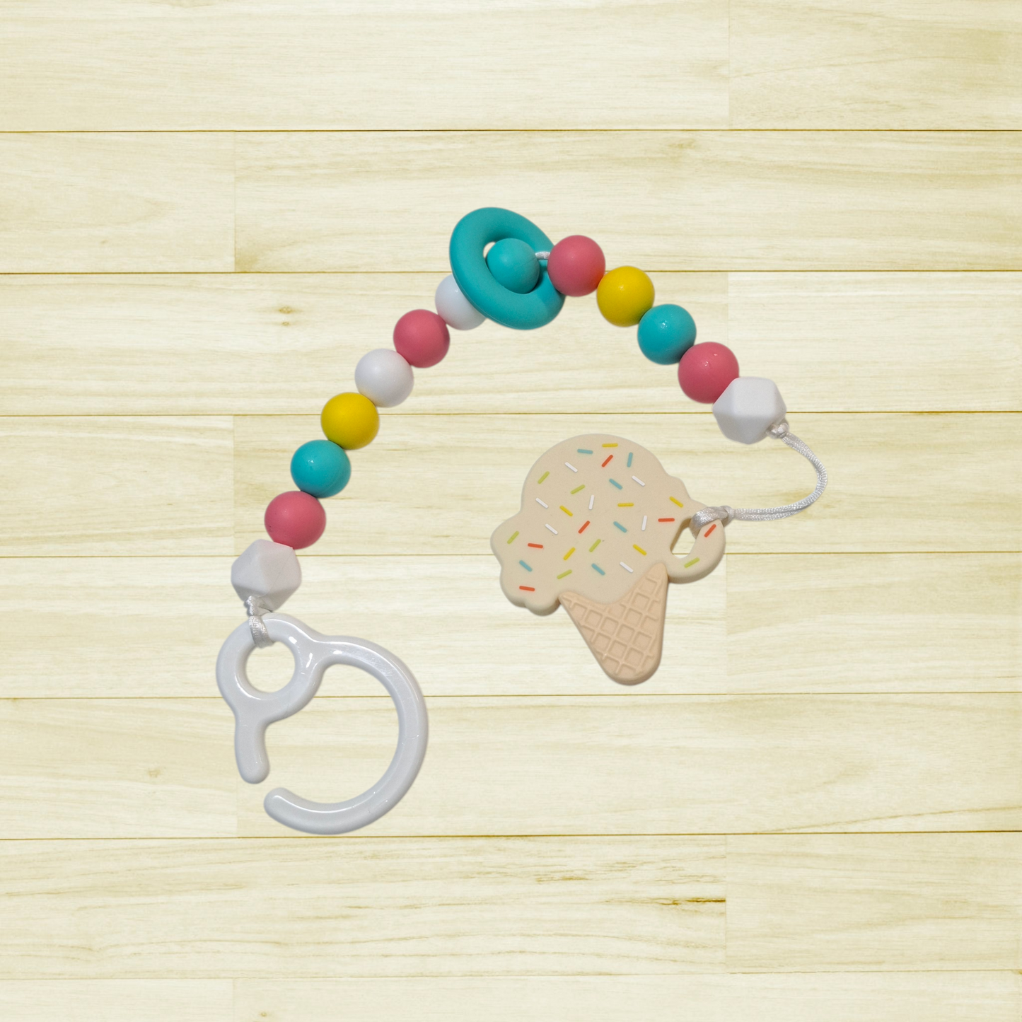 Jouet de poussette Cornet de crème glacée